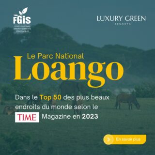 En 2023, le célèbre @time magazine nous citait dans sa rubrique "Top 50 des plus beaux endroits du monde".

@luxurygreenresorts , une filiale du Fonds Gabonais d'Investissements Stratégiques (FGIS), a pour gestion 3 établissements touristiques d’exceptions Louri, Akaka et le Ndola situés dans le Parc National de Loango.

Découvrez les raisons pour lesquelles ce site fait la fierté du Gabon à l'internationale ⬇️

Revoir l'article : https://lnkd.in/eHtGut78